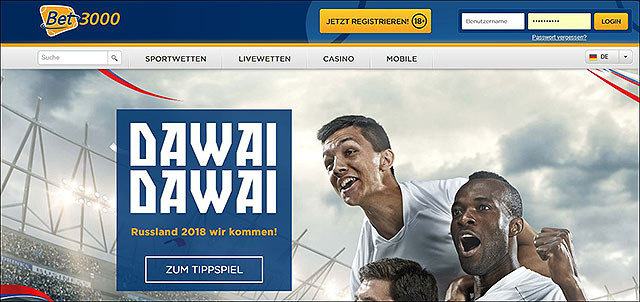 Bild zum Bet3000 WM 2018 Tippspiel