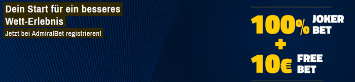 admiralbet Freebet