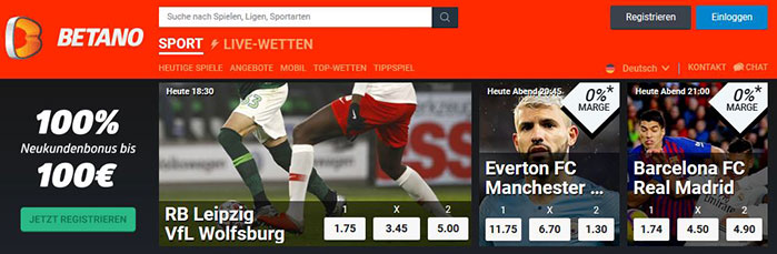 Betano Sportwetten