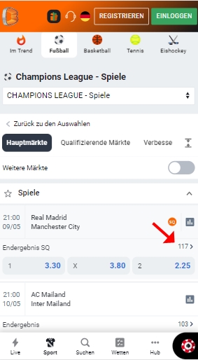 Betano Sportwetten Betano Fußball