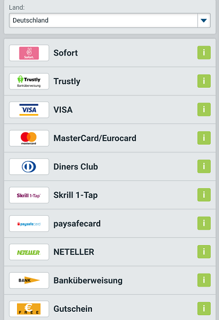 Bet-at-home Einzahlungen Bet-at-home Einzahlungen