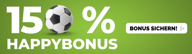 Darts Wettbonus bei Happybet
