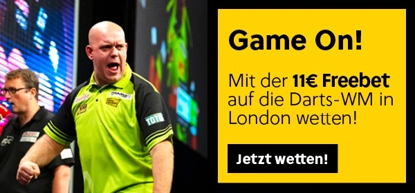 Interwetten Darts WM Freebet