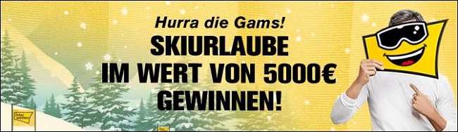 Zum Skiurlaub-Gewinnspiel bei Interwetten Skiurlaub mit Interwetten