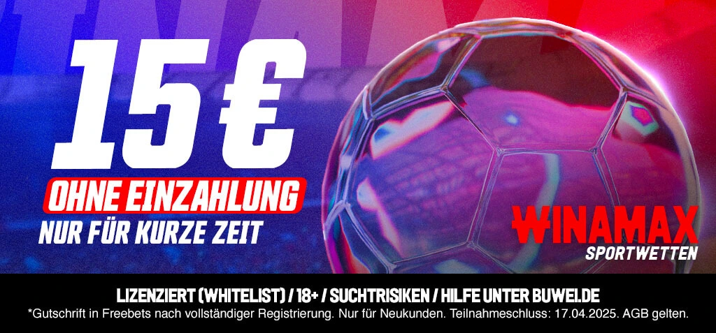 winamax freiwette ohne einzahlung