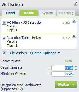 Bet-at-home Sportwetten – Wettabgabe und Bedienerfreundlichkeit