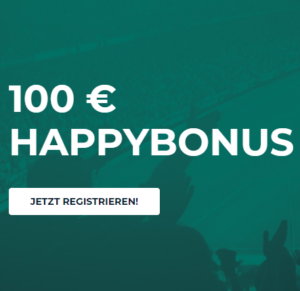 Happybet Wettbonus – Neukundenbonus für Sportwetten