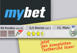 Mybet Wettbonus – Neukundenbonus für Sportwetten