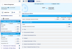 Sportingbet Livewetten – Test und Erfahrungen